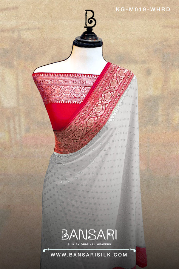 Georgette Saree, Red Saree, White Saree, Wedding Saree, Banarasi Saree, Khaddi, Handloom Saree, Bengali Saree